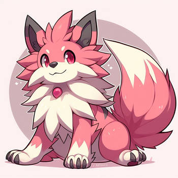 [ai adopt] pink arcanine