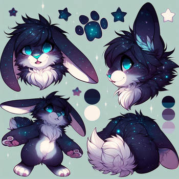 A Starry Rabbit cute by Autumn-Lou on DeviantArt