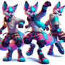 [ai adopt] wolf punk