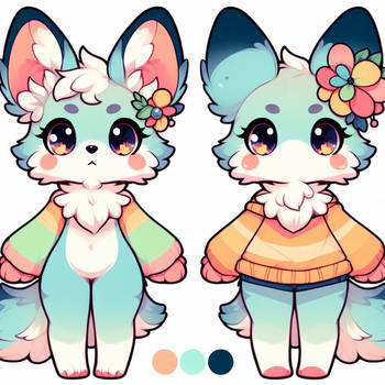 [ai adopt] cute fox