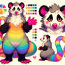 [ai adopt] cute opossum