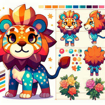 [ai adopt] cute lion