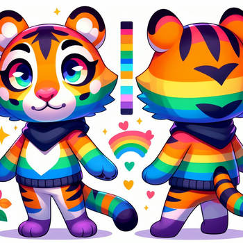 [ai adopt] cute tiger