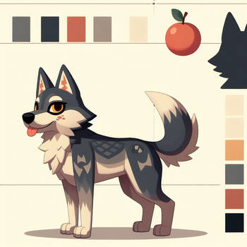 [ai adopt] cute wolf