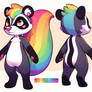 [ai adopt] cute badger