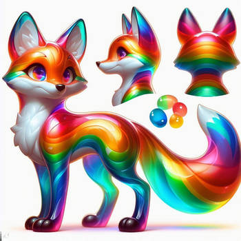 [ai adopt] cute fox