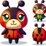 [ai adopt] cute ladybug