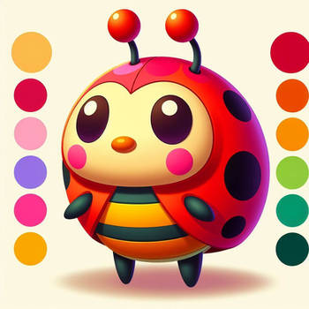 [ai adopt] cute ladybug
