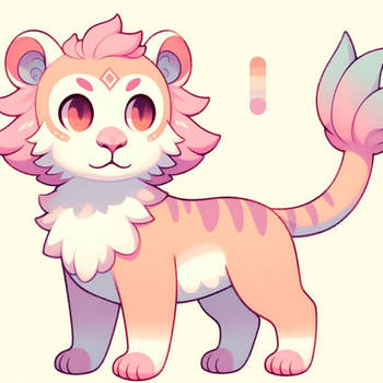 [ai adopt] cute lion