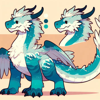 [ai adopt] aqua dragon