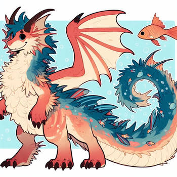 [ai adopt] aqua dragon