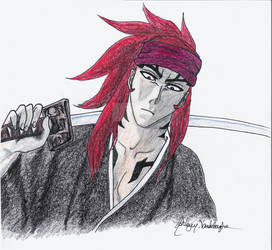 Renji Fanart: Renji with Sword