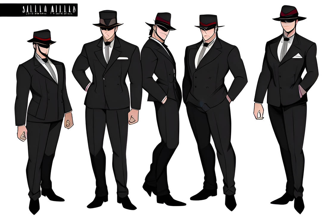 ImgCreator.ai mafia Soldiers fullbody model shee by krogher22 on DeviantArt