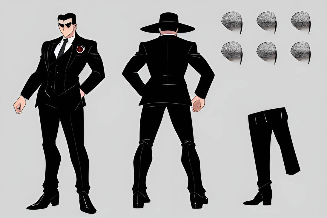 ImgCreator.ai mafia goon fullbody model sheet fr by krogher22 on DeviantArt
