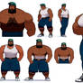 ImgCreator.ai large muscular Polynesian  man weari