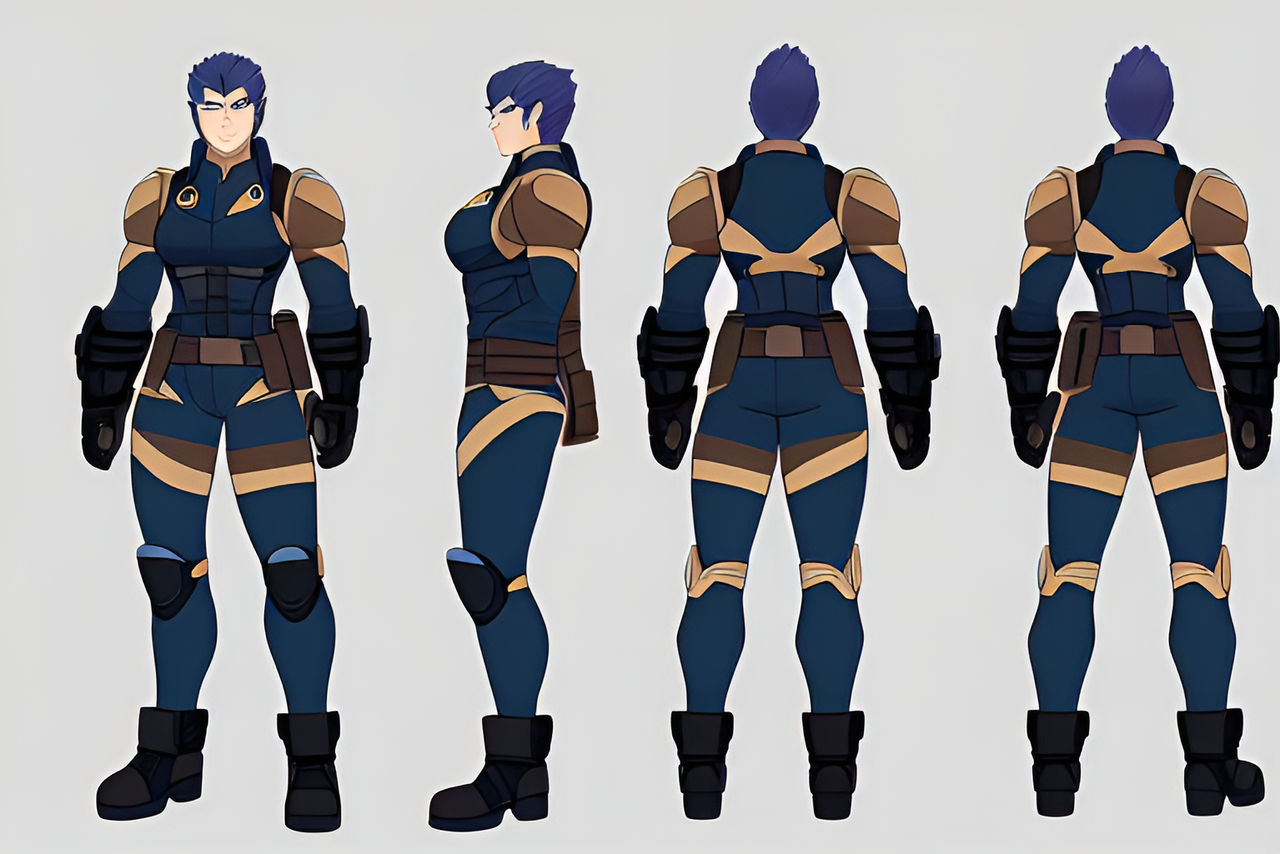 ImgCreator.ai mercenary sharpshooter fullbody mode by krogher22 on ...