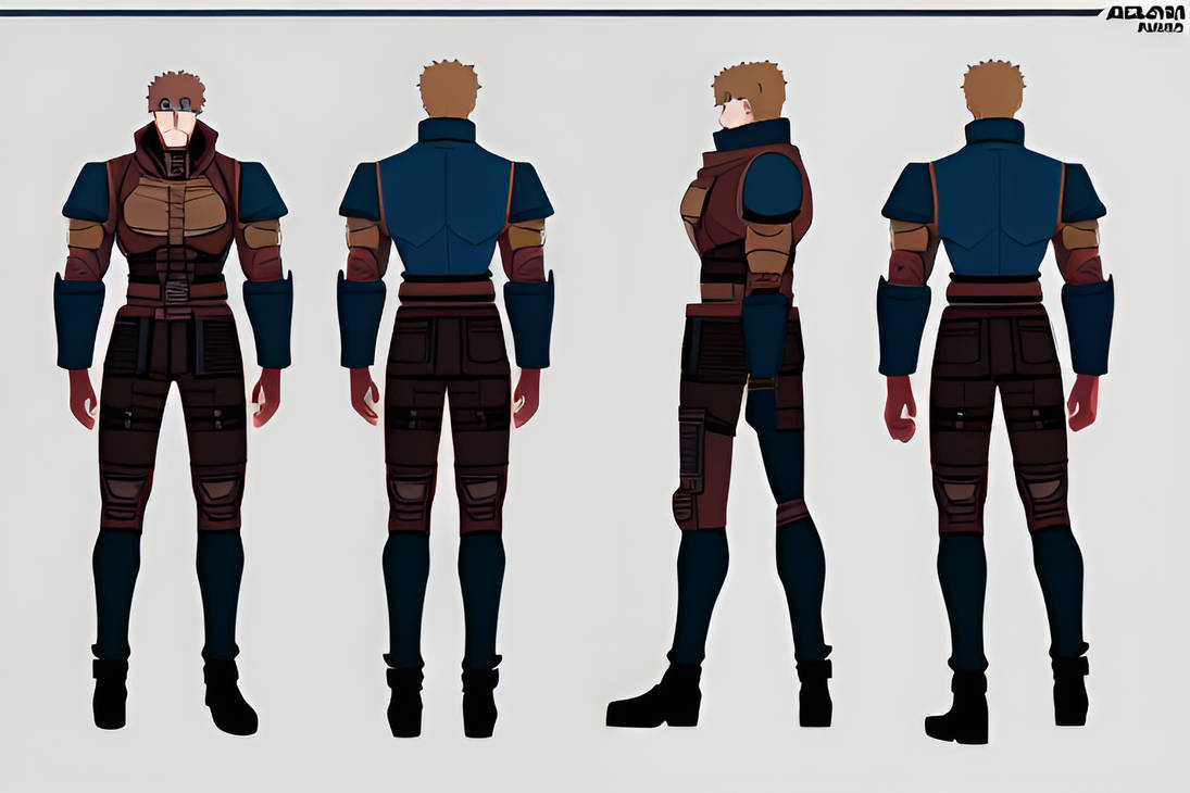 ImgCreator.ai mercenary Engineer fullbody model sh by krogher22 on ...