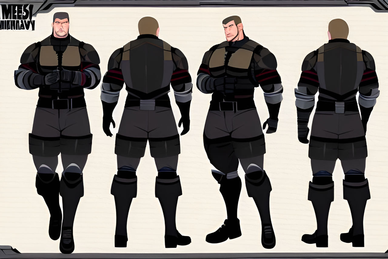 ImgCreator.ai mercenary Heavy Weapons Guy fullbody by krogher22 on ...