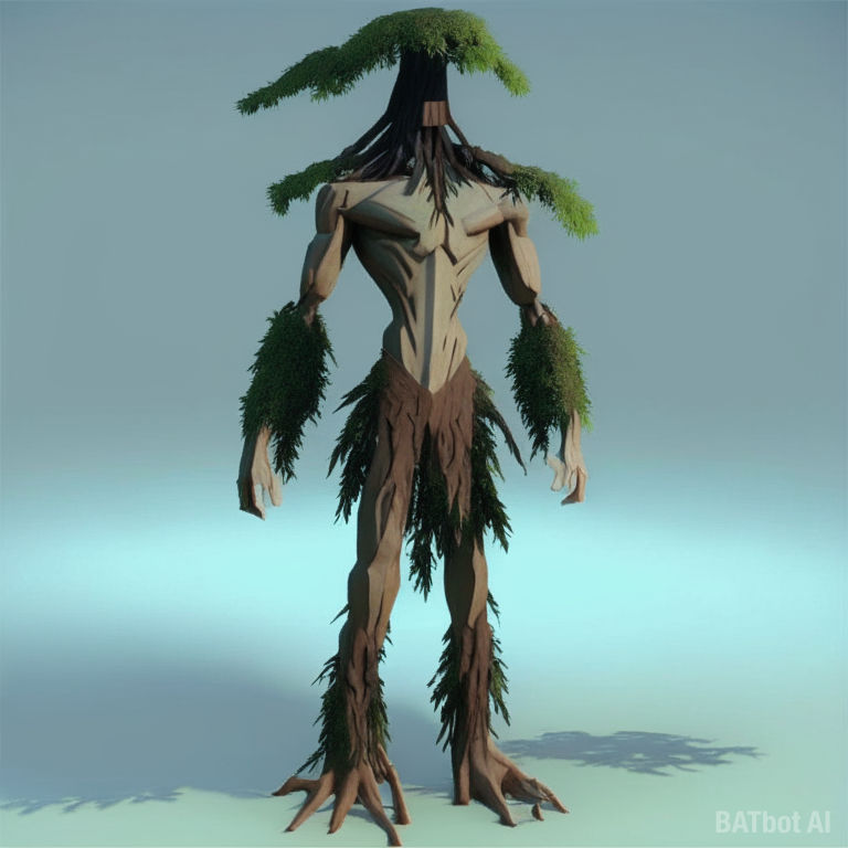 1694532253 Tall Muscular Tree Humanoid Video Game by krogher22 on ...