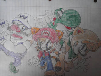 Mario powerup madness by vocaloid02fan