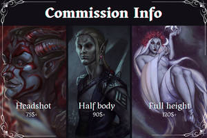 Commission Info post, my dudes!