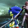 Sonic the Hedgehog and Claire 'Lightning' Farron