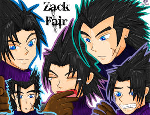 The Many Faces of Zack Fair