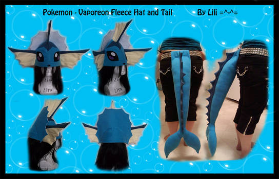 1st Gen - Vaporeon Hat and Tail