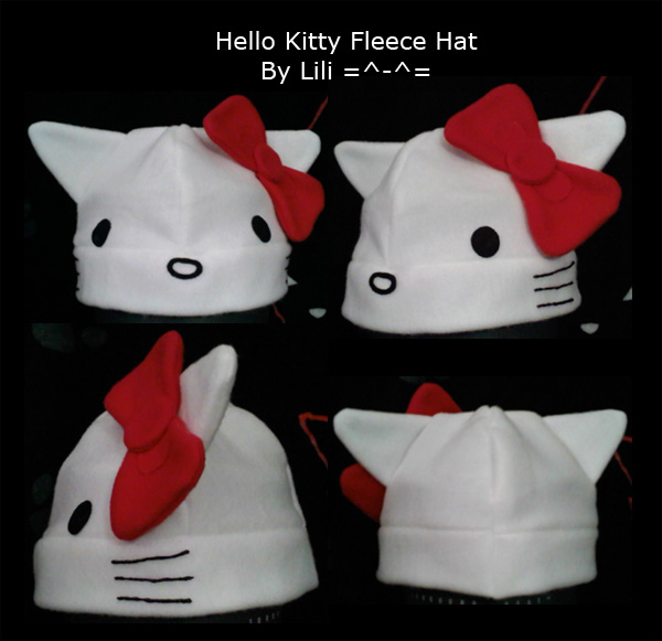 Hello Kitty Fleece Hat