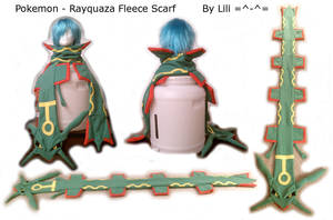 Rayquaza Fleece Scarf