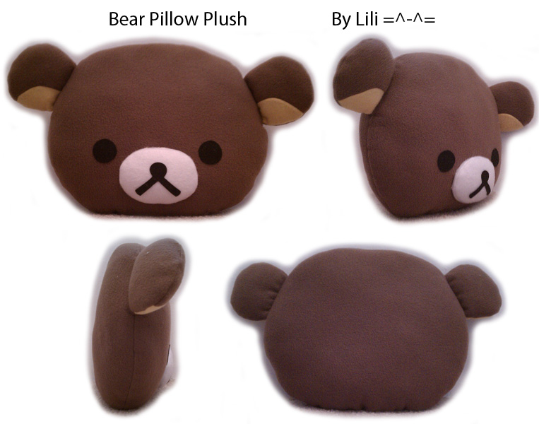 Rilakkuma Bear Pillow Plush