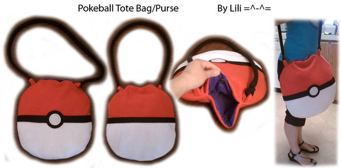 Pokeball Tote Bag Purse