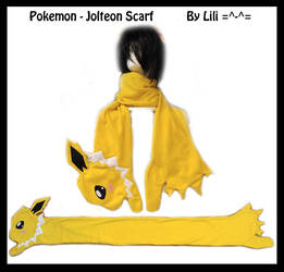 1st Gen - Jolteon Scarf by LiliNeko