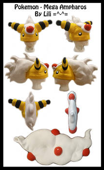 2nd Gen - Mega Ampharos Hat and Tail