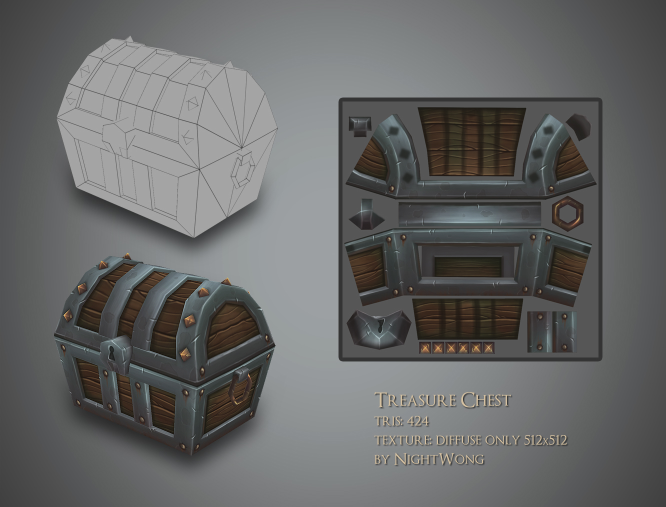 Treasure Chest by NightWong on DeviantArt