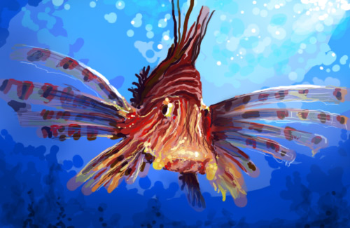 Speedpainting 030725 - Fish