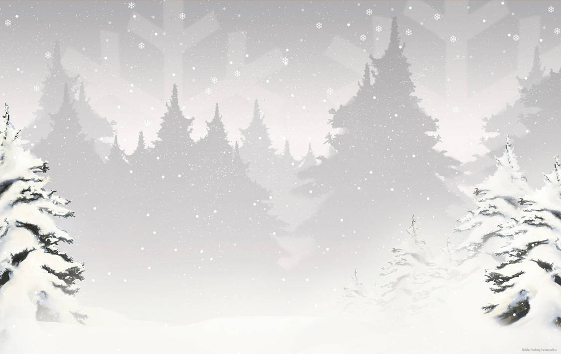 Xmas Wallpaper 08 - White by bm