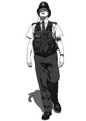 Illustration - British Cop