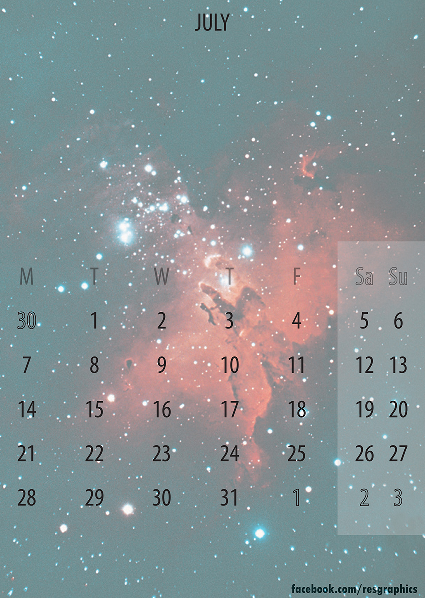 July 2014 Calendar