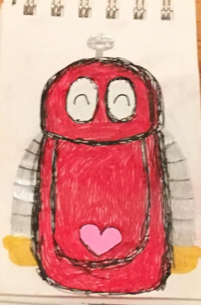 Inktober 6-Ganbare Robocon by EDVeloso on DeviantArt