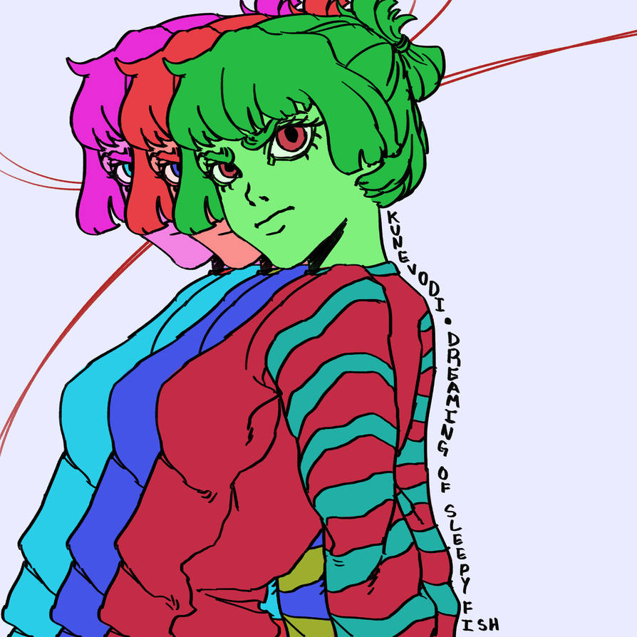 Dreaming of Sleepy Fish by Kunevodi fanart by kunevodi on DeviantArt