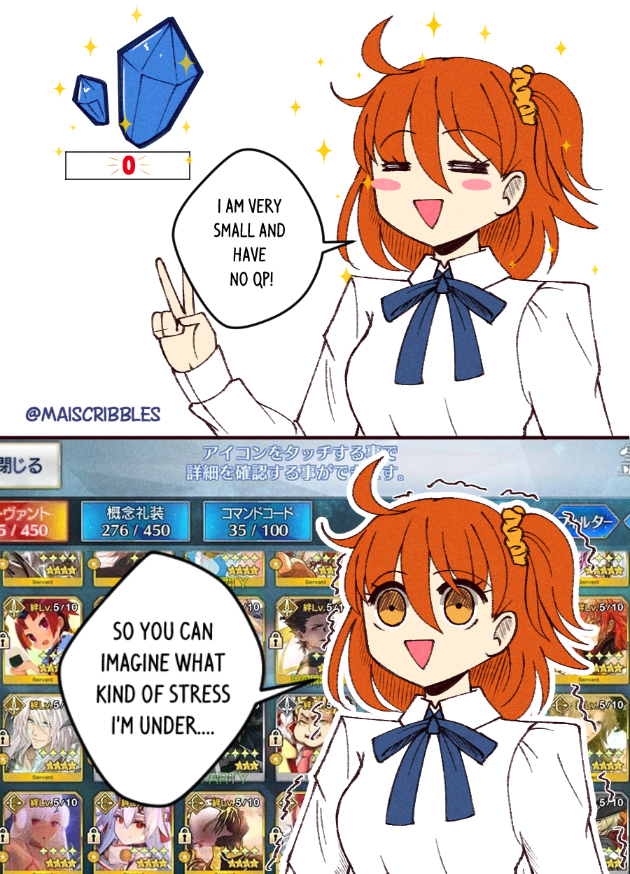 Fgo Qp Poor By Maiscribble On Deviantart