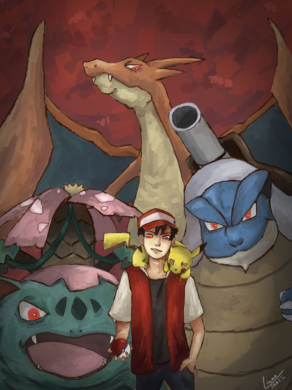Red Pokemon Trainer by DanielAnything on DeviantArt