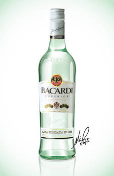 Bacardi Rum Vector