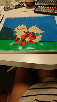 Acrylic Arcanine