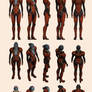 Mass Effect 2, Samara - Model Reference.