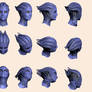 Mass Effect, Asari Head Reference.