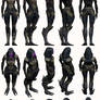 Mass Effect 2, Tali AA - Model Reference.