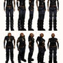 Mass Effect 2, Jack AA - Model Reference.