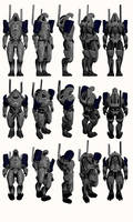 Mass Effect 2, Geth Prime - Model Reference.